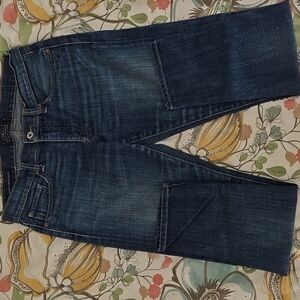 Lucky Brand Women's Sienna Slim Boyfriend Jeans 4/27 Crop Med Wash